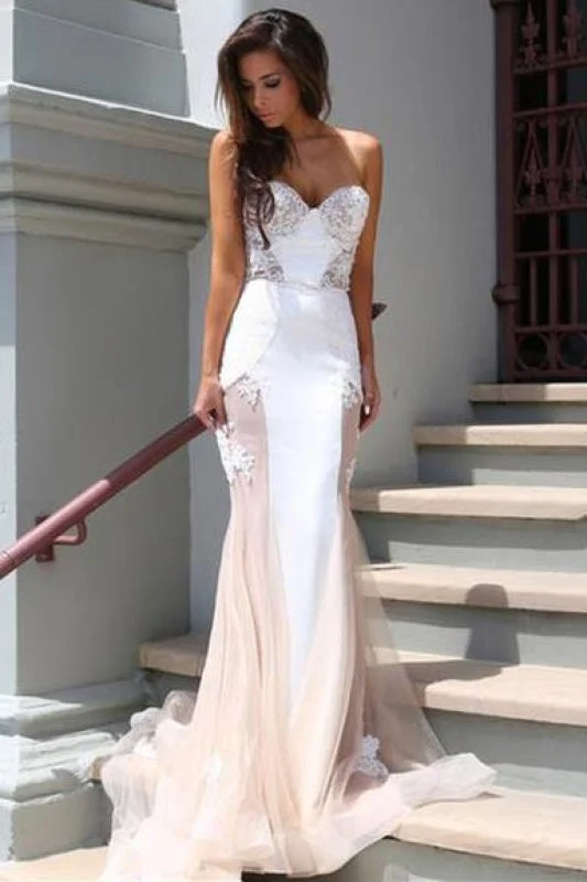 Bridelily Sexy Mermaid Sweetheart Tulle Long Evening Dress Lace Custom Made 2019 Evening Party Dresses Boatneck Modish Everyday Bridelily Sexy Mermaid Sweetheart Tulle Long Evening Dress Lace Custom Made 2019 Evening Party Dresses Boatneck Modish Everyday