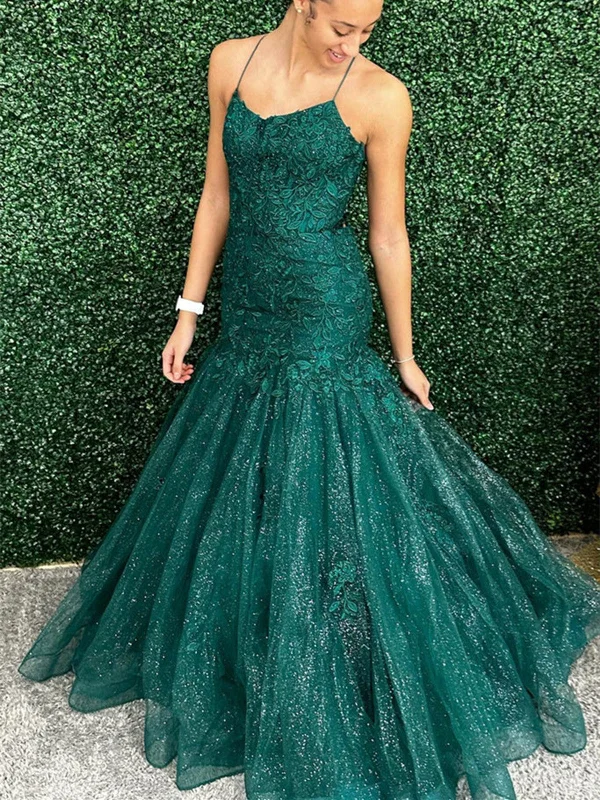 Mermaid Green Lace Open Back Long Prom Dresses, Mermaid Backless Green Formal Evening Dresses, Green Lace Ball Gown Tunics Spring floral Mermaid Green Lace Open Back Long Prom Dresses, Mermaid Backless Green Formal Evening Dresses, Green Lace Ball Gown Tunics Spring floral