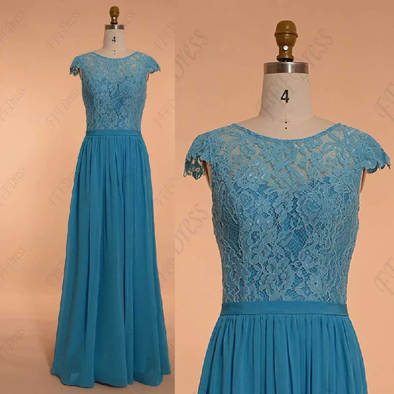 Modest aqua blue evening dresses cap sleeve bridesmaid dresses Tunics Distressed trendy Modest aqua blue evening dresses cap sleeve bridesmaid dresses Tunics Distressed trendy