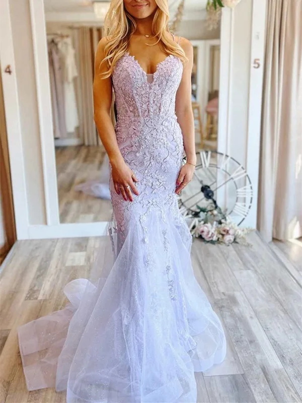 V Neck Mermaid Purple Lace Floral Long Prom Dress, Lavender Lace Formal Dress, Lavender Evening Dress Tunics Favorite customer V Neck Mermaid Purple Lace Floral Long Prom Dress, Lavender Lace Formal Dress, Lavender Evening Dress Tunics Favorite customer