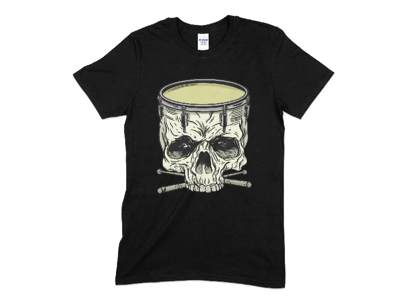Skull Unisex T-Shirt Layered Multi-layer Single Layer