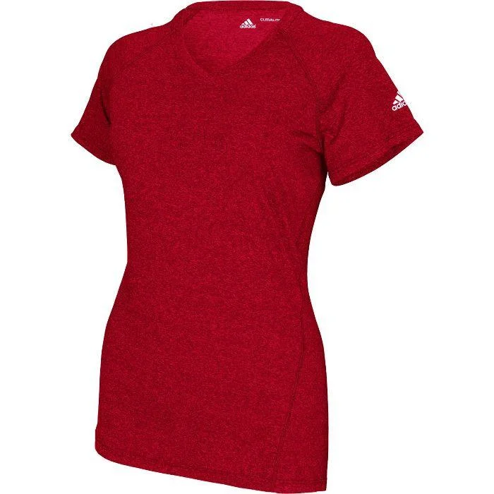 Adidas Climalite Women’s Short Sleeve Tee 3873, Power Red Knit Fabric Woven Fabric Fleece Fabric Adidas Climalite Women’s Short Sleeve Tee 3873, Power Red Knit Fabric Woven Fabric Fleece Fabric