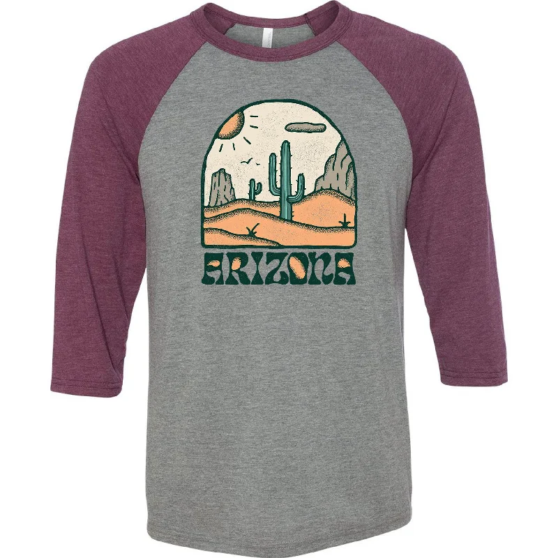 Grey & Maroon Triblend