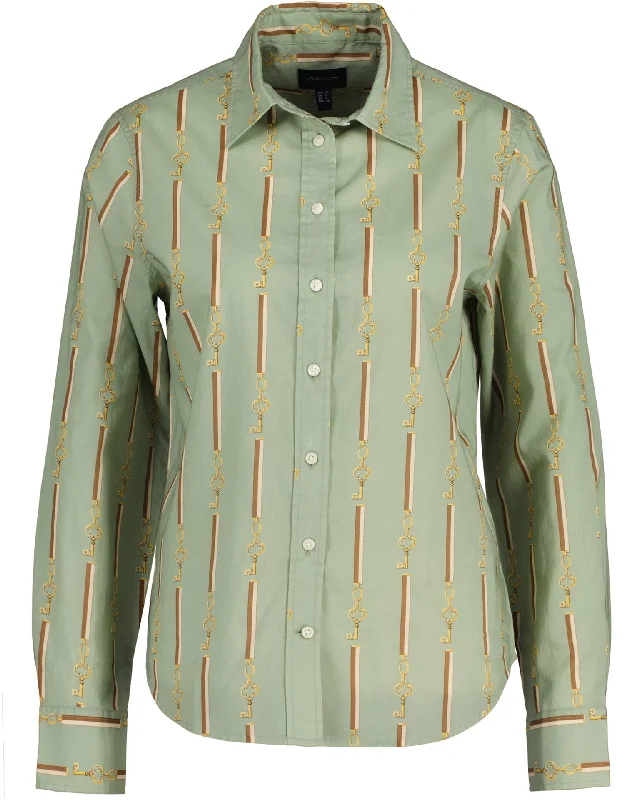 Regular Fit American Luxe Cotton Voile Shirt - Porcelain Green Basic T-Shirt Crew Neck Short Sleeve Regular Fit American Luxe Cotton Voile Shirt - Porcelain Green Basic T-Shirt Crew Neck Short Sleeve