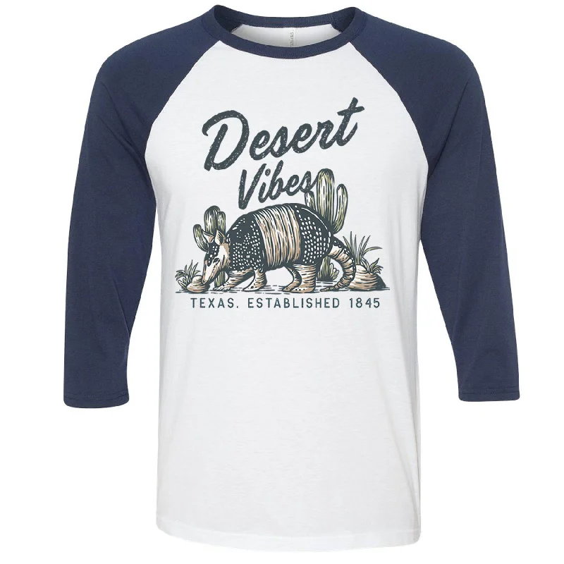 Desert Vibes Texas Baseball Tee Terry Blend Velvet Blend Canvas Blend