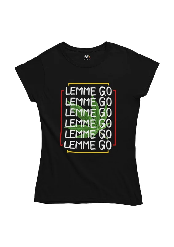 Lemme Go Short-Sleeve Unisex T-Shirt Real Fur Shearling Chenille