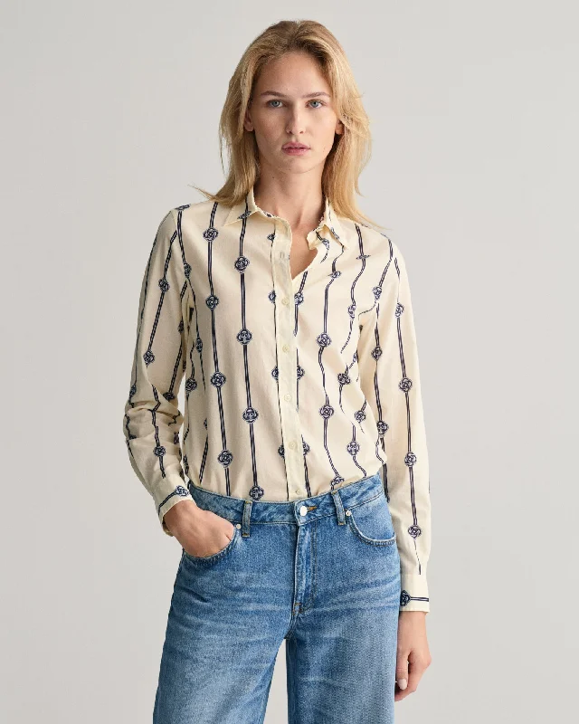 Regular Fit Monogram Striped Cotton Voile Shirt - Classic Blue Wool Fabric Cashmere Fabric Tweed Fabric Regular Fit Monogram Striped Cotton Voile Shirt - Classic Blue Wool Fabric Cashmere Fabric Tweed Fabric