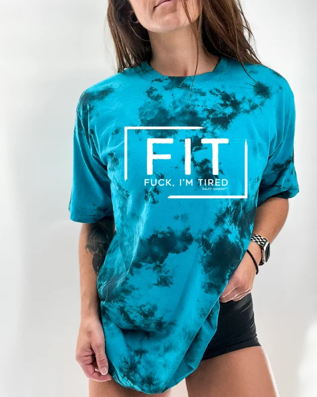Blue/Black Tie Dye